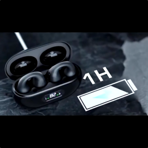 หูฟังแบบหนีบหู บลูทูธ5.3 หูฟังเปิดหู กันน้ำ คุณภาพสูง HD Calls หูฟังบลูทูธไร้สาย หูฟังไร้สาย