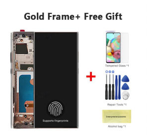OLED Note 20 Ultra Display Screen Assembly for Samsung Note20 Ultra 5G N985F N986F Lcd Display Digital Touch Screen with Frame