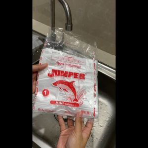 Jumper Plastic Sando Bag Clear | 100 pcs (1 pack/100 pcs per pack) (Micro Mini Tiny)