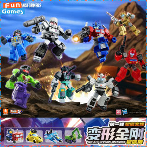 hot Blokees Block Anime Figure transformers De Fender Version Wave1 OPTIMUS PRIME MEGATRON Ironhide Thundercracker Robot Toy Gifts