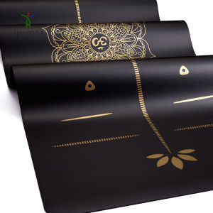 Thảm Tập Yoga Bằng Cao Su Tự Nhiên Chống Trượt Dành Cho Người Mới Bắt Đầu Thảm Tập Yoga Chuyên Nghiệp Có Logo PU