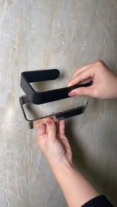 Adhesive Toilet Paper Holder & Kitchen Roll Towel Rack: A Comprehensive Guide