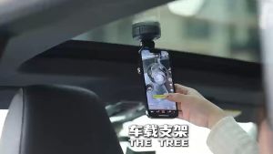 BONERUY Magnetic 360 Adjustable Rotatable Car Phone Stand Holder Silicone Strong Vacuum Suction for Desk Office Glass Tile