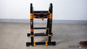 2.1M Double Sided Telescopic Ladder Extendable Foldable Portable Multifunction Multipurpose Tangga Lipat Heavy Duty