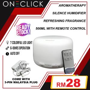 500ml Air Humidifier LED air purifier atomizer purification with remote control aroma diffuser