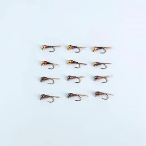 Bimoo 18 Chiếc # 16 Mồi Câu Cá Hồi Kiểu Euro Đầu Jig Bằng Vonfram Đuôi Chim Trĩ Phủ Epoxy Chìm Nhanh Có Ngạnh Kiểu Ướt.