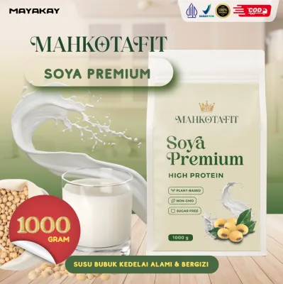 Susu protein kedelai Mahkota 1000 gram Whey Protein Soya