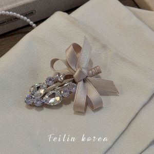 High End Butterfly Knot Hair Clip Side Clip Female Hair Accessories New Arrival Fresh from Korea Style Zhang Yuan Ying Design