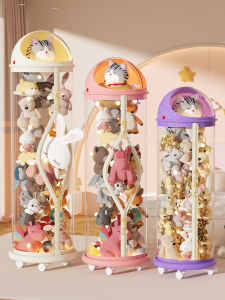 Transparent Toy Storage Bucket Large Capacity
