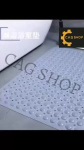 CAG SHOP 1pcs stock no.DDD ，Anti-Slip Bathroom Mat PVC Shower Mat Anti-Skid Floor Mat For Bathroom Waterproof Floor Mat
