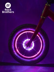 RockBros | Flash Decorative Hub Light for Balance Bikes and Mountain Bikes