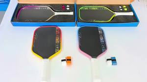 New T700 Pickleball Paddle Carbon Fiber 16mm Pickle Ball Paddle Lightweight Frosted Surface Professional For Outdoor Sports