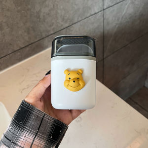 Travel Portable Soap Box Draining with Lid Creative Cute Seal Laundry Soap Box Travel Business Trip Soap Dish