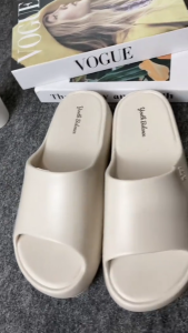 Sandal Selop Wanita Jelly Youth Balance Polos Hak Tinggi 605