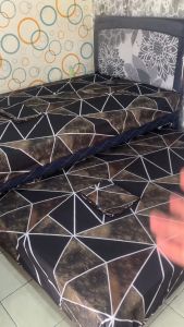 SPREI SORONG DOBLE BED MOTIF ANAK KARATER HEWAN HALUS LEMBUT KATUN ADEM DISPERS PREMIUM