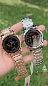 SKMEI กันน้ำ 100% แบรนด์แท้ สายเลท นาฬิกา หน้าปัดกลม กล่อง ใช้เข้าสู่ระบบ ผู้ชาย ผู้หญิง ผู้สูง ผู้ใหญ่