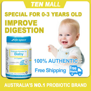 【Happy Tummies Healthy Kids】Life Space Probiotic Powder For Baby 0 months-3 years 60g LifeSpace Probiotics 婴幼儿益生菌粉 宝宝调理肠胃