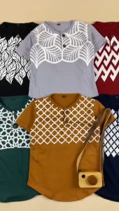 Kurta Sablon Premium Vol2 - Atasan Baju Muslim Anak 2-12 Tahun Pineapple Kids