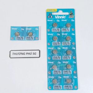 Pin 1.5V AG5 393A CX193 AG5 LR754 G5 LR48 193 GP93A 393 SR754W / HIệu VINNIC chính hãng