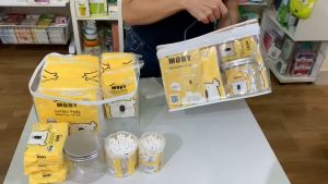 Baby Moby เซ็ตกระเป๋าสําลี Small Moby Gift Bag