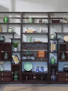 Showcase Cabinet Toy Shelf Toy Storage Showcase Display Shelf Display Rack Display Cabinet Home Partition Decoration Wear-Resistant and Durable