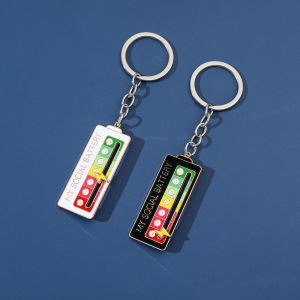 Bandai | Creative And Fun Feel Emotional Expression Management Keychain Movable Selection Social Badge Niche And Personalized Pendant