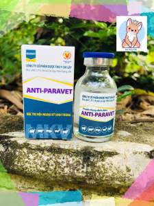 Anti paravet 20ml-Diệt ve bọ chét cho chó dạng chích