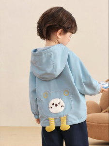CUTEPANDAS | Áo Khoác Trẻ Em Dày Có Lót Nỉ