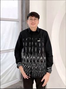 WIDURI BLACK FC - BAJU TENUN - COUPLE BAJU TENUN