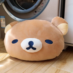 Large Double-Sided Lazy Bear Pillow Sofa Cushion Nap Pillow Car Pillow Plush Toy Doll Girlfriend Gift Home Decor Bedroom