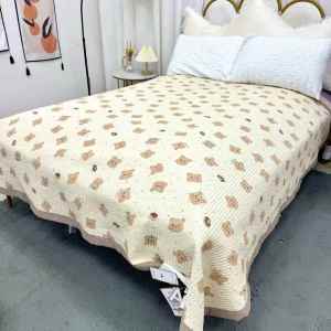 Princess Style Thickened Quilted Bed Cover