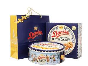 Bánh qui bơ DANISA hộp 454g(có túi xách)