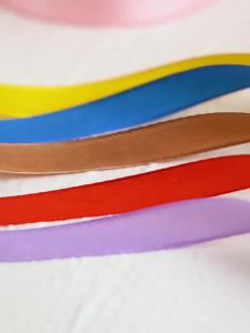 22meter/roll 10mm Wide Satin Ribbon Wedding Invitation Card Party Decoration Scrapbooking Wrap Supplie Christmas Gift Decoration