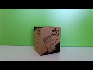 ปั๊มน้ำ DC 12v/24v 1100GPH สำหรับเรือ 12V/24V รวมปั๊มจุ่มไฟฟ้า คล้องท้องเรือ บรรจุภัณฑ์เครื่องมือมือทรูมลูก