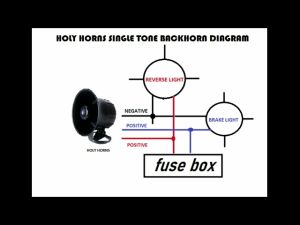 BACKHORN DENSO 2 TONES BRAKE AND REVERSE VOICE WARNING HORN INNOVATIVE VOICE WARNING BACKING ALARM back horn for truck 24v
