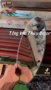 Gương dán mọi bề mặt 30cm HÀNG HOT gương dán tường giá xưởng