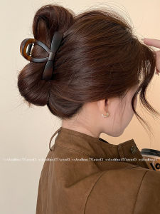 Matte Hair Clips Womens Butterfly Knots Hair Accessories Simple Short Hair Shark Clips Medium Small Size Korean Style