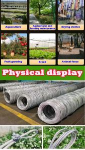 No Broken Wire Anti Rust Cargo Bundling Greenhouse Outdoor Thick Plastic Cover Steel Wrapped Proprietary Rope