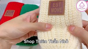Khăn Choàng Cổ Len Giữ Ấm Cho Bé