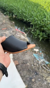 Dép Nữ gót cao 4PHÂN ANHDUY Da Bò Thật Cao Cấp