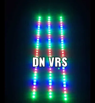 LAMPU LED THUNDER 33CM FLEKSIBEL RGB 12VOLT/24 VOLT