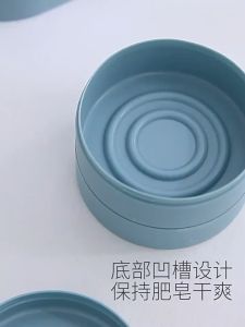 Tempat Sabun Batang Kreatif Shape Travel Soap Box Wadah Kotak Sabun