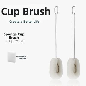 Little seal | Long Handle Sponge Cleaning Brush for Bottles Cups