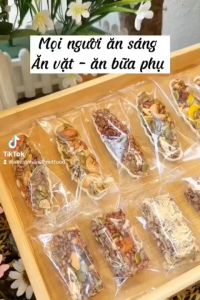 1Kg Bánh thuyền granola hạt dinh dưỡng siêu hạt ăn vặt healthy eatclean giảm cân dành cho người tiểu đường