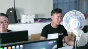 COD Home Electric Fan: Multi-Purpose Mini Fan, Shaking Head Clip Fan, Office Desk Fan, Wall Fan