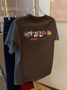 Summer Cotton Youthful Loose Versatile Printed T-Shirts