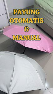 Payung Lipat Anti UV Payung Hujan Anti Sinar Matahari Buka Tutup 8 Jari Anti Air Cepat Kering Umbrella Korean Style UPF50+