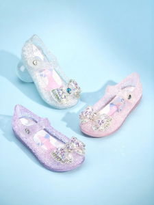 Belle | Elsa Crystal Princess Frozen Jelly Shoes Sandals