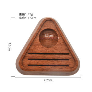 Espresso Puck Filter Screen Storage Rack Reusable Universal 51/53/58mm Walnut Coffee Filter Screen Holder Coffee Accessories
