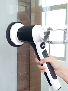 Lhm Electric Cleaning Brush Multifunctional Household High Power Electric Brush Long Handle Window Cleaning Machine Waterproof Household Gift